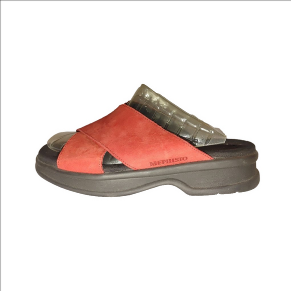 Mephisto Shoes - Mephisto Suede Sandals Size 37